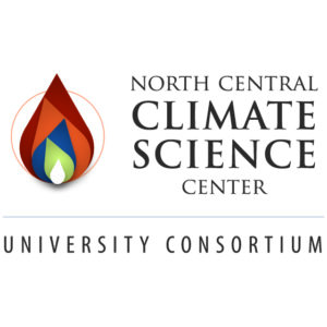 color photo of North Central Climate Science Center logo