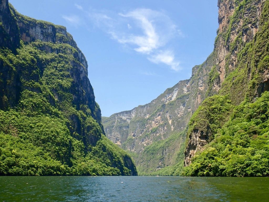 Cañón del Sumidero, National Park in Chiapas, Mexico. Powlen will be conducting spatial analysis of protected area effectiveness across Mexico.