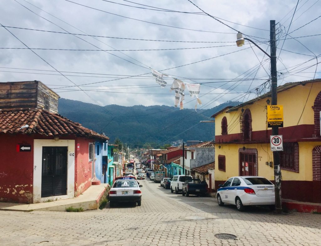 San Cristobal - a town in Chiapas where Powlen lived last summer on her initial site visit.