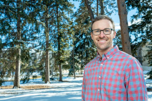 Dan McGrath in Sherwood Forest at Colorado State University